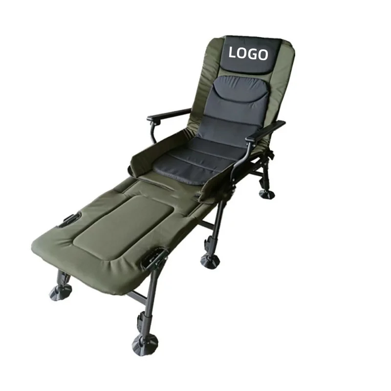 High Quality Folding Carp Fishing Chair Comfortable with Foot Rest Attachment for Summer and Winter Outdoor Use for Camping