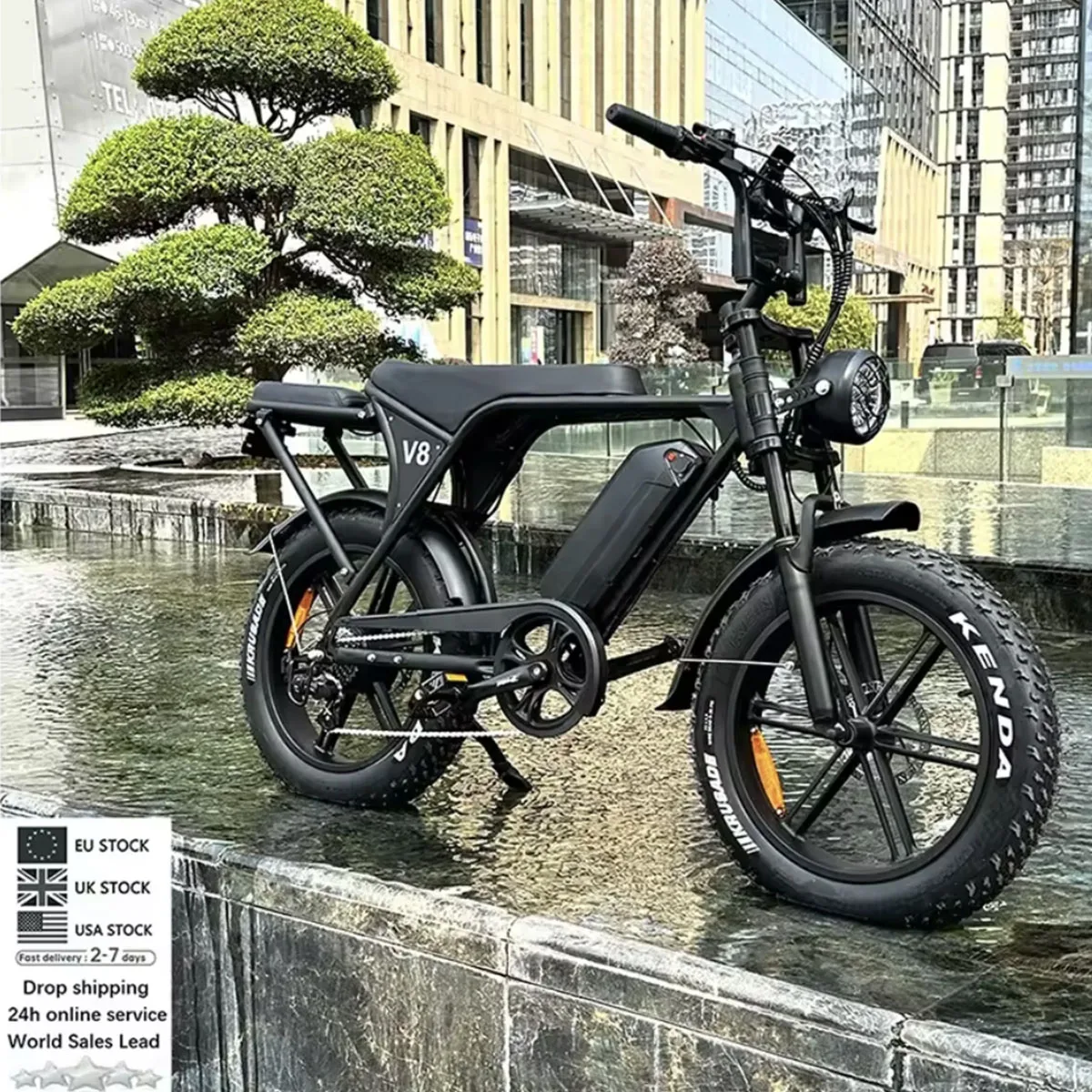 20 inch Electric Bicycles OUXI V8 250W/1000W Motor Electric Bike Mountain Bicycle City All Terrain E-bike