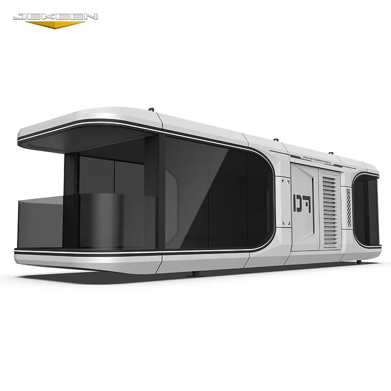 Jekeen Prefab Modular 2023 Luxury House Space Capsule Houses Bed Cabin Hotel Contain House Manufacturer