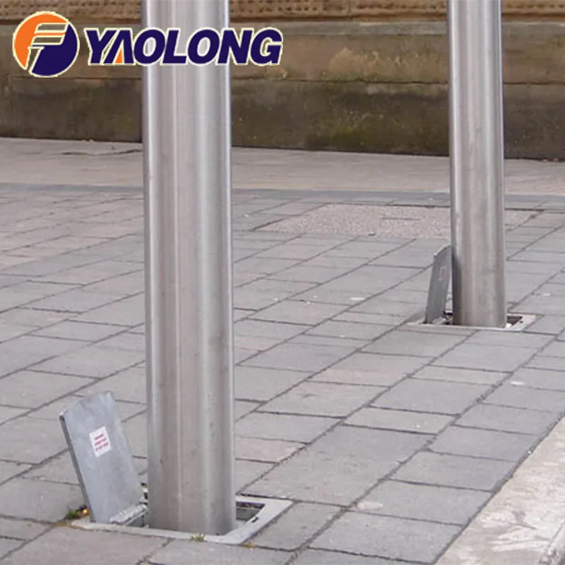 stainless steel key bollard 316 traffic pillar