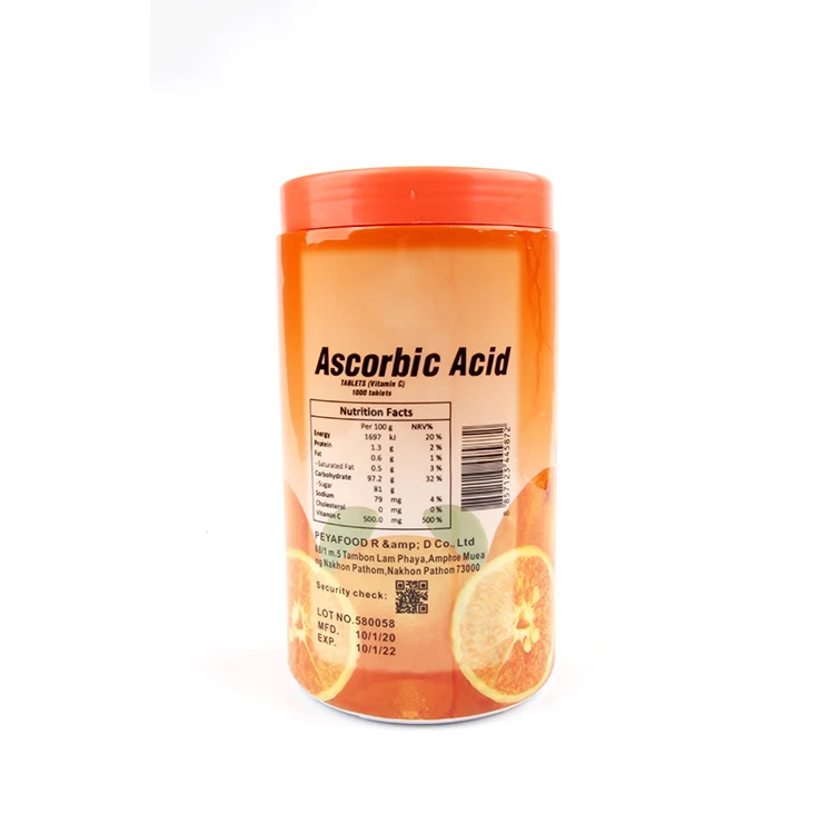 China Manufacturers Factory Direct Supplier Vitamin C Tablets