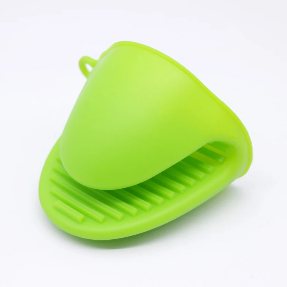 
Food grade silicone oven mitt heat resistant and slip-resistant mitt customized logo 