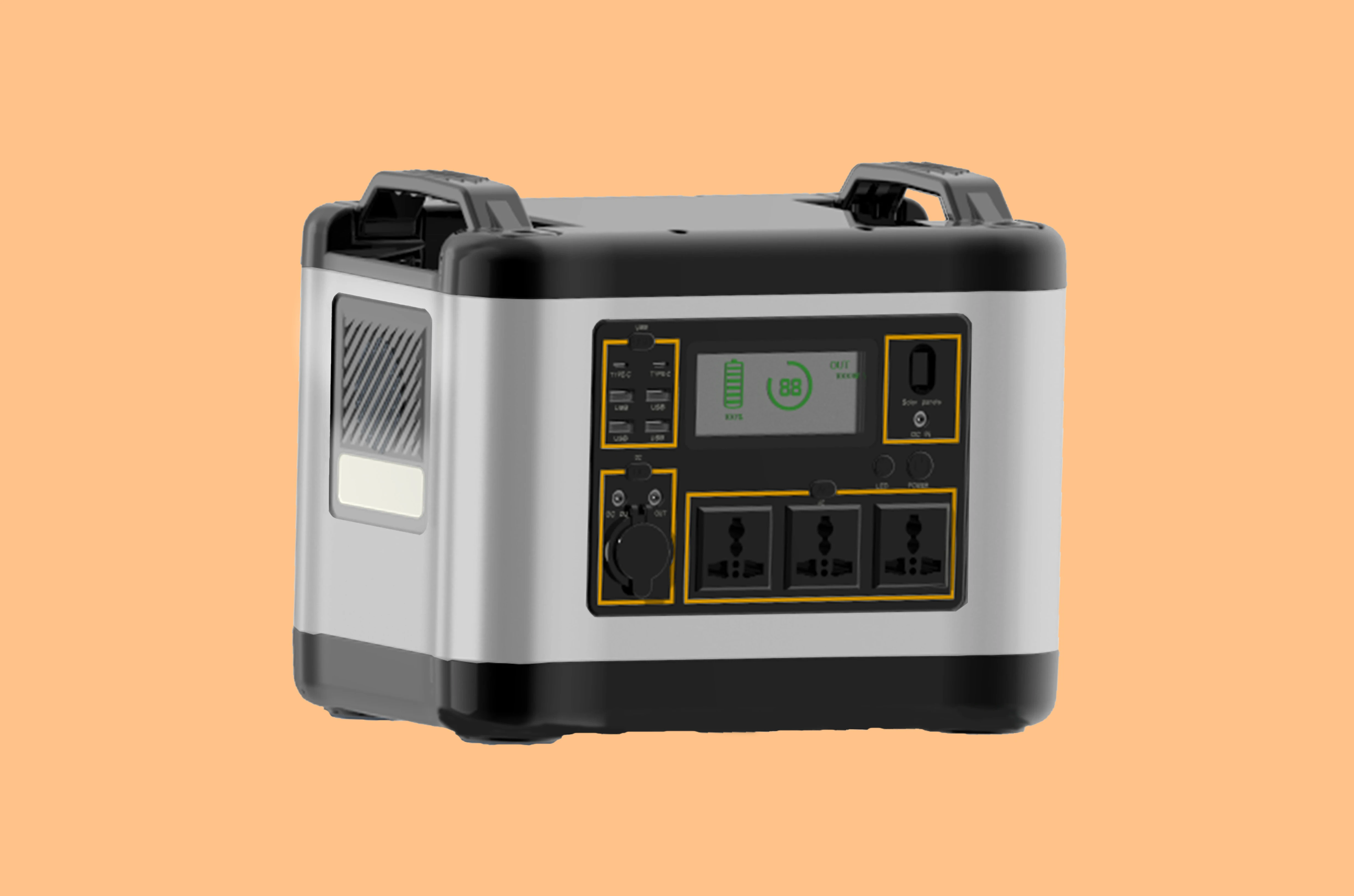 1000W solar outdoor power supply camping electric appliance Portable power station high capacity