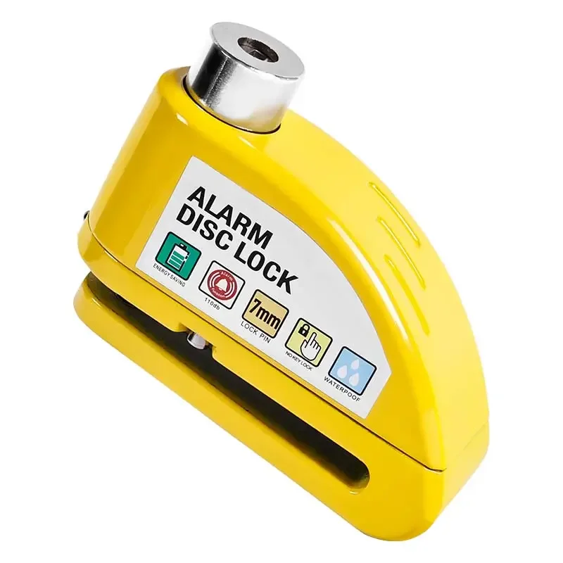 Hot sell 110dB Waterproof bicycle smart disk brake lock alarm motorcycle bike Bike Reminder Rope Lock Bag safety anti-theft lock