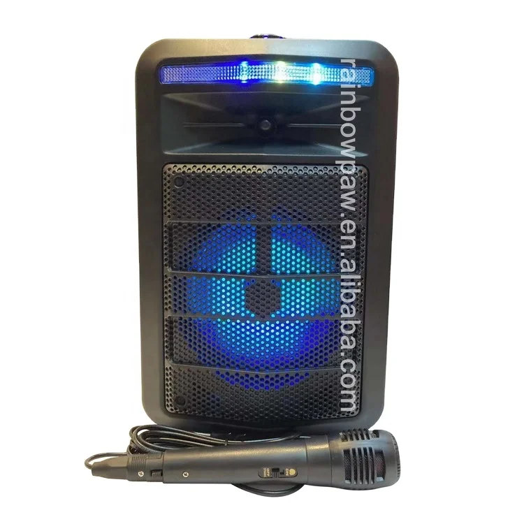 KTS Speaker KTS-1366 Modern latest custom-made true wireless, Super Good sound Karaoke Audio Player w/Wired Microphone