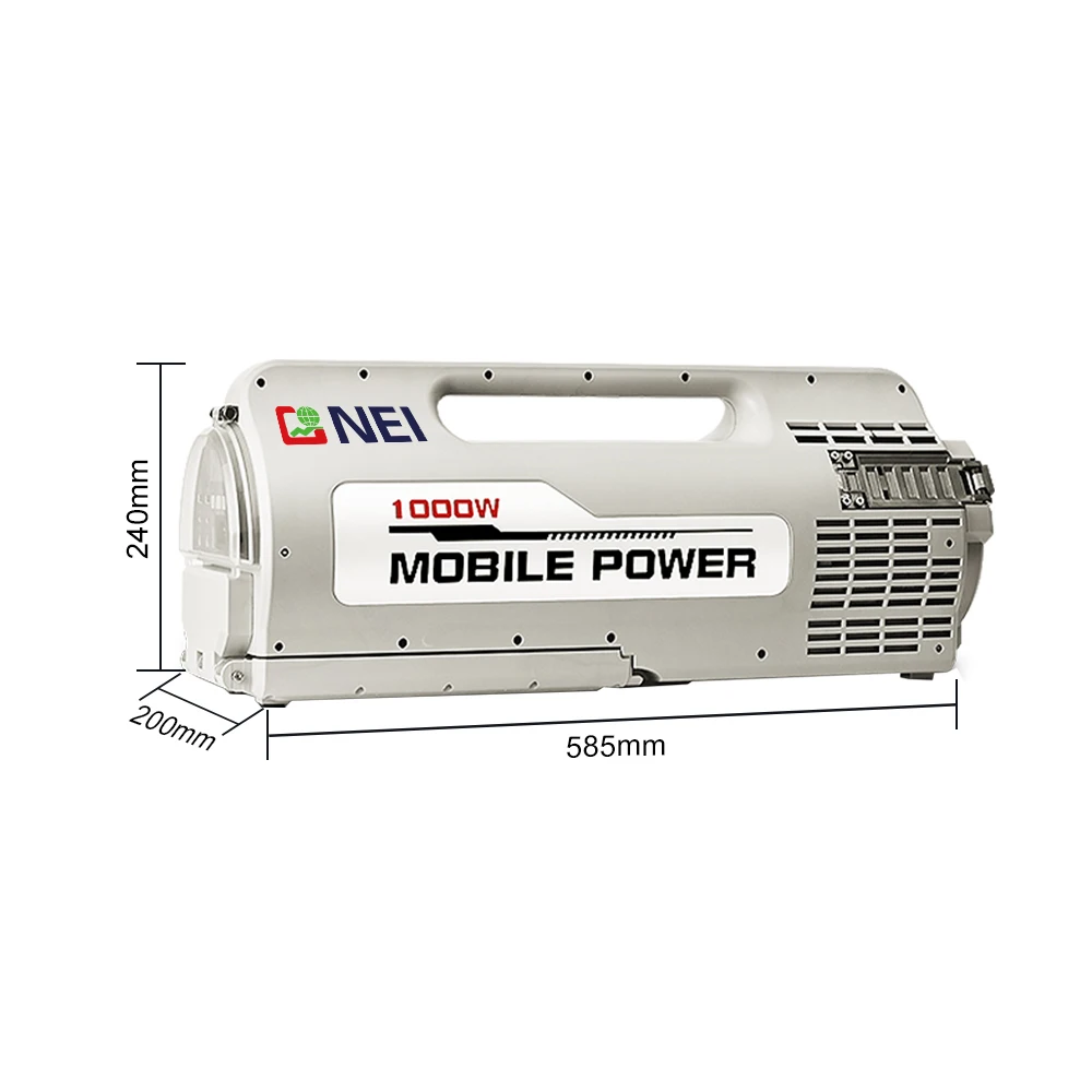 Portable Power Supply 1000Wh Home and Outdoor Battery Portable Emergency Power Supply LED Light