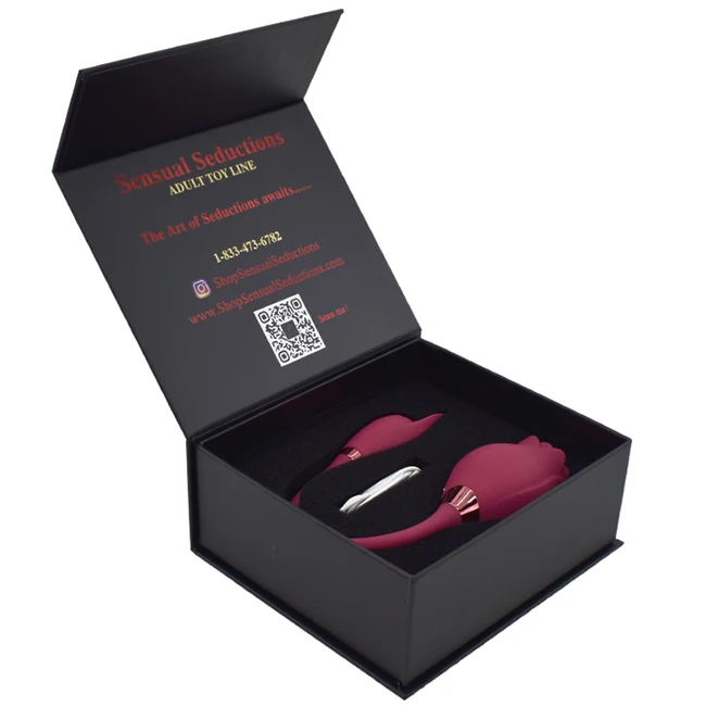 High-Quality Luxury Magnetic Box Custom for Vibrator Wand Massage Female Sex Toys and Gift Box Packaging