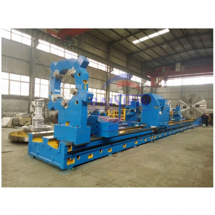 Big bore turning lathe heavy duty lathe machine for sale