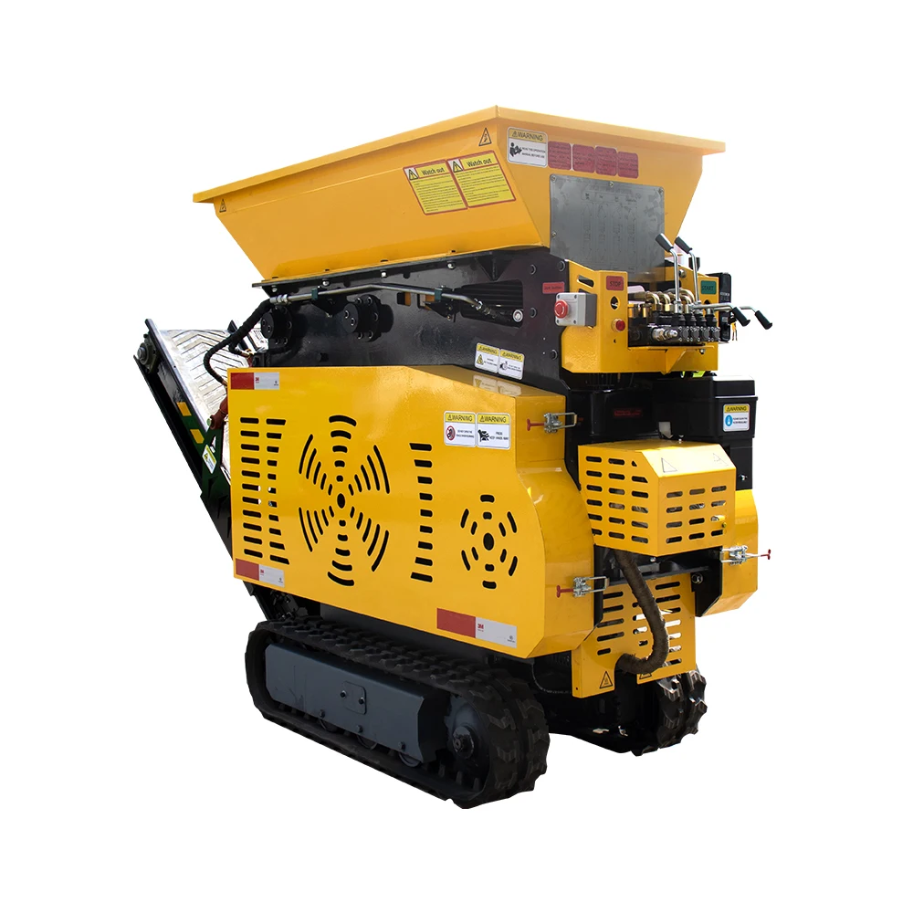 Hightop Mobile Hammer Crusher Glass Bottle Pebbles Construction China Made Jaw Crusher