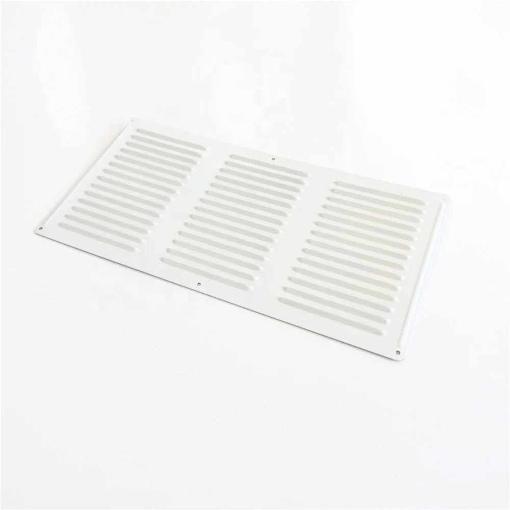 Easy installation Light weight 8*16inch Aluminum under eave soffit vent