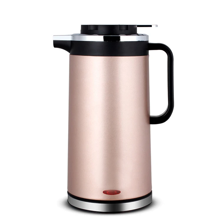 Large capacity cordless double colour kettle electric jacketed kettles for sale