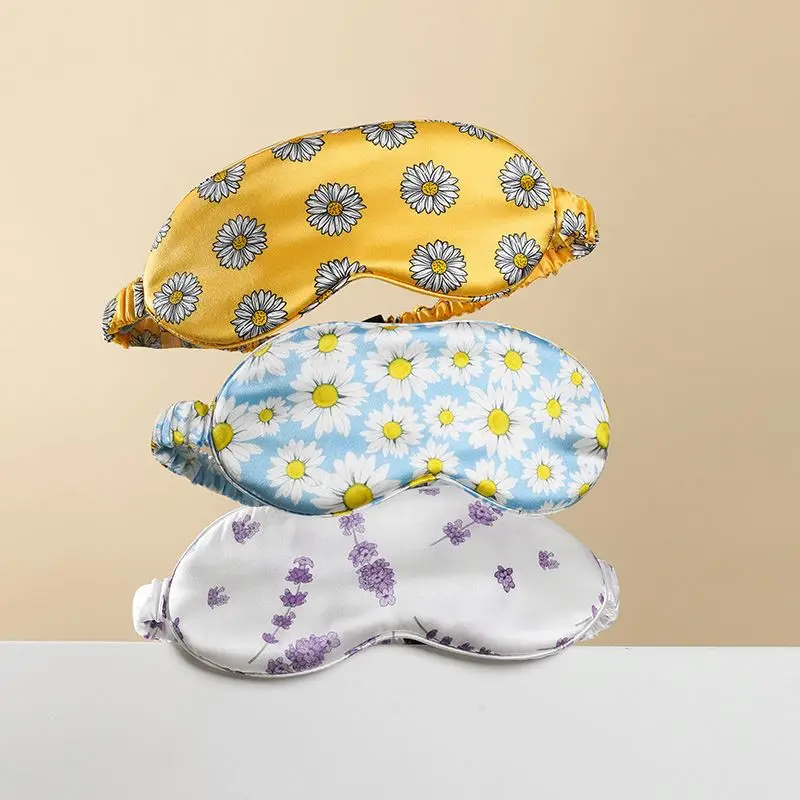 Taihu Snow Custom 22Mm Custom Logo Label Silk Eye Masks Mask Mulberry With Sleeping