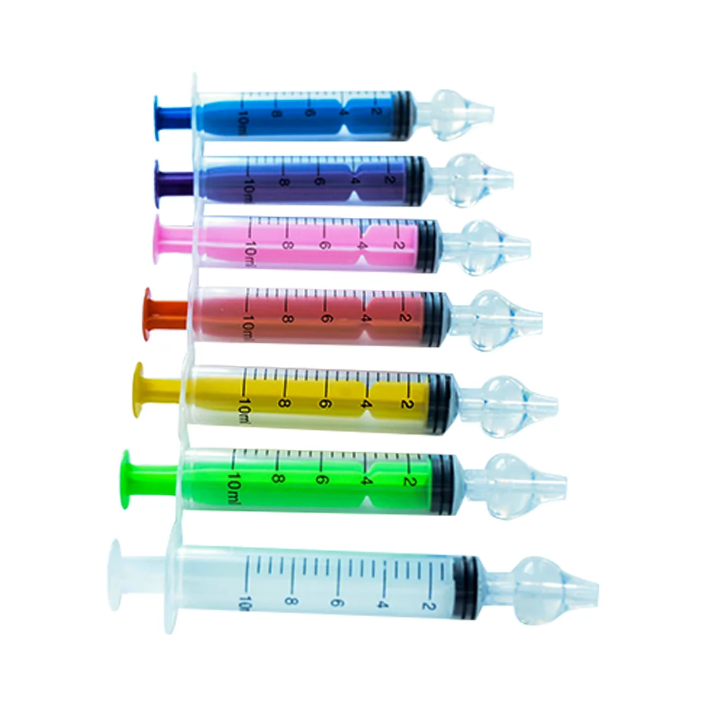 10ml Infant Nose Wash Aspirator BPA Free Silicone Syringe Baby Nasal with CE