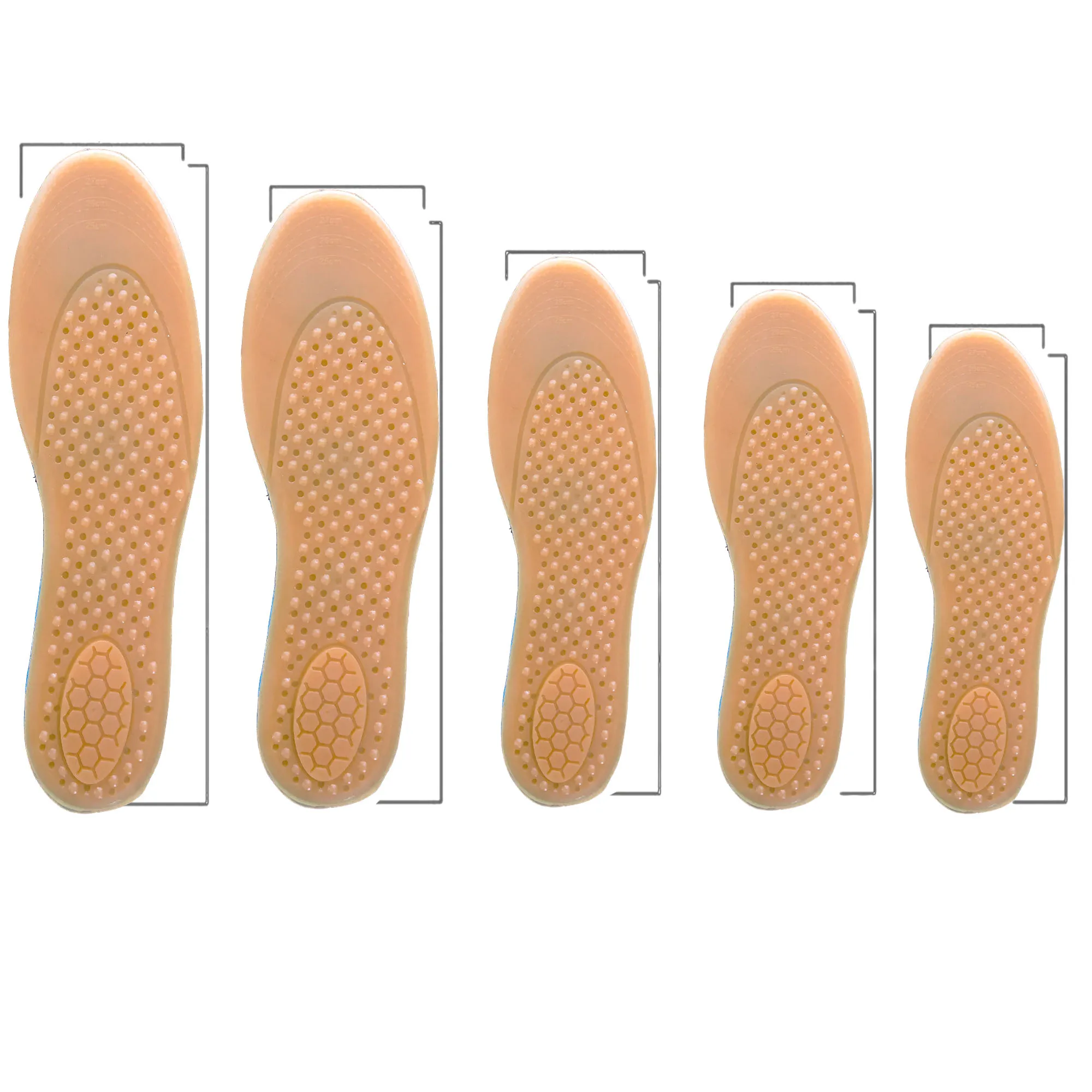 arch supports silicone vktry insoles Slow rebound foam tpe gel insole