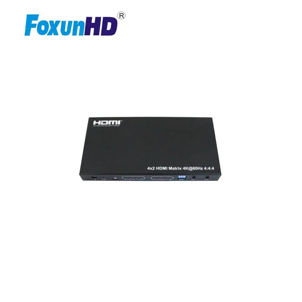 
HDMI 4x2 Matrix shenzhen SHUNXUN HDMI Switch hdmi 1.4/2.0 Matrix with EDID supported 