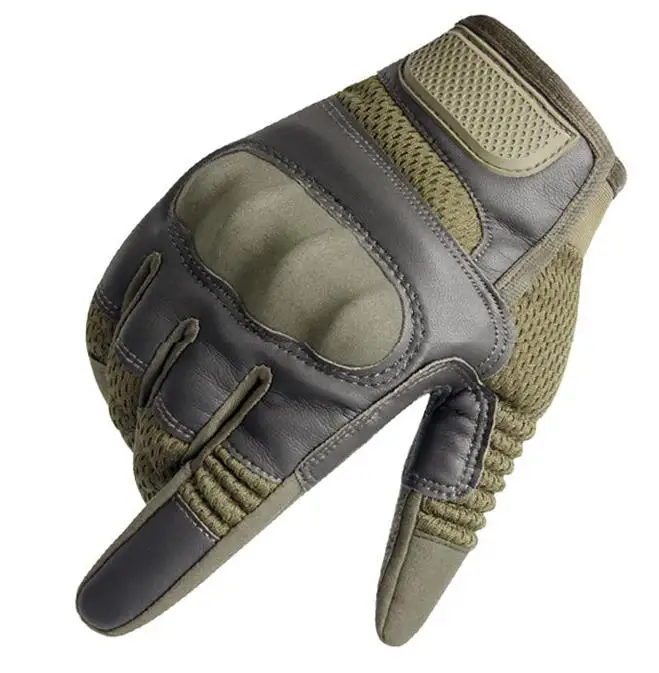 2022 Factory Touchscreen Full Finger Knuckle Protection Anti Slip Outdoor Sports Motorcycle Racing Gloves