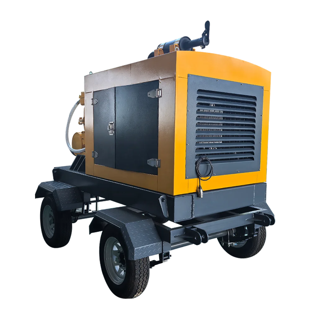 Municipal construction emergency high displacement urban emergency vacuum pump