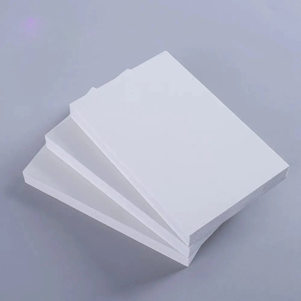 PRICE LIST Chinese factory high quality different 1220x2440mm density white pvc foam sheet 4mm