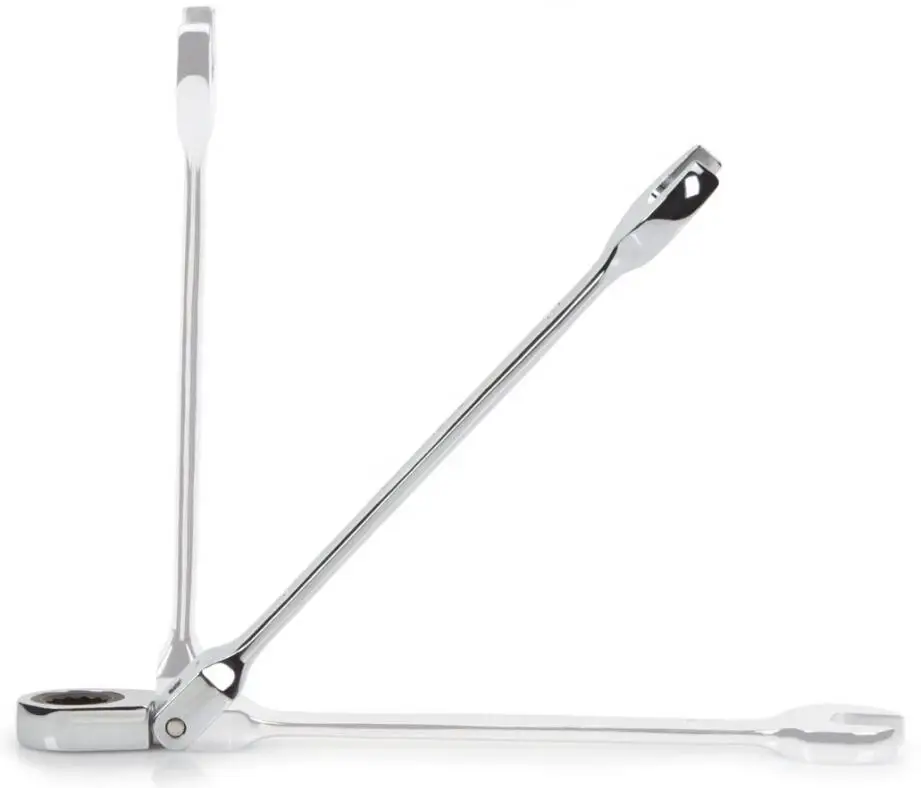 Professional Flexible Combination Ratchet Wrench Chrome Vanadium Steel  ratchet wrench spanner