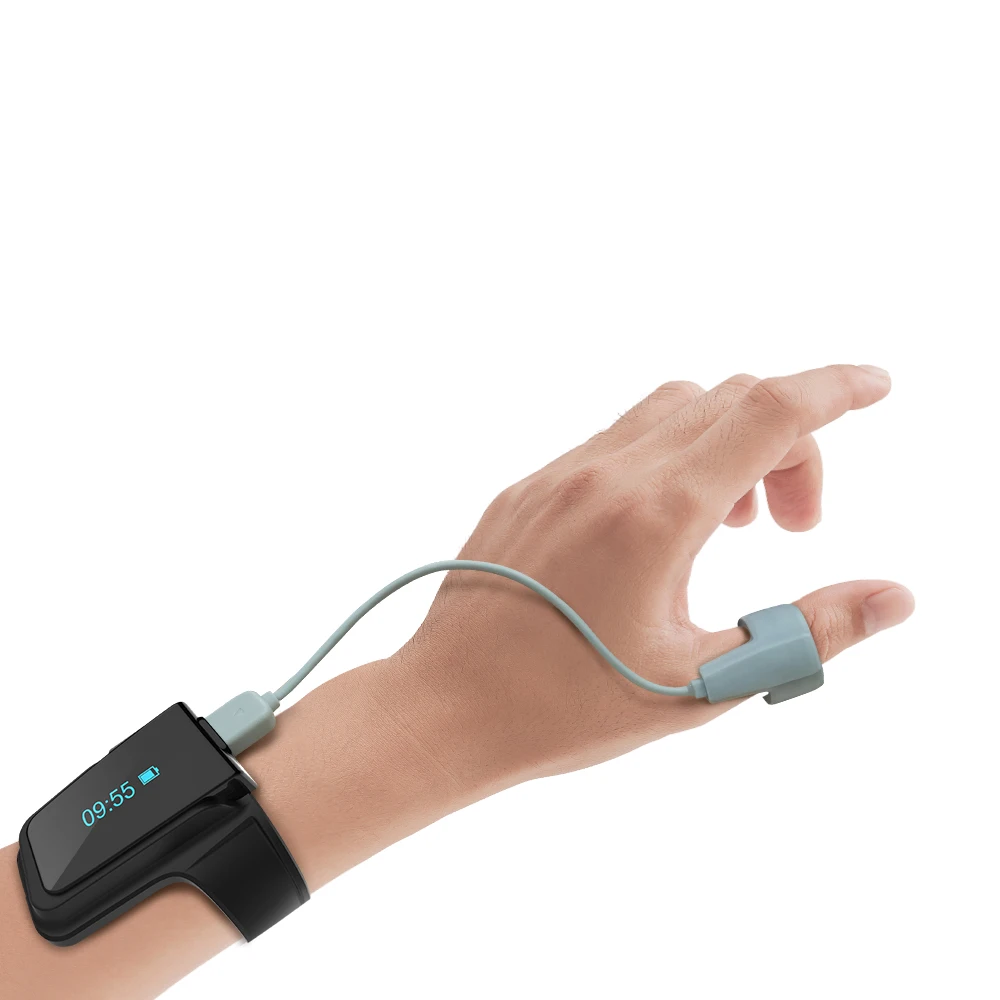 Wellue Checkme O2 макс. 72 часа отслеживание выносливости SpO2 и пульсометр С Пульсометром