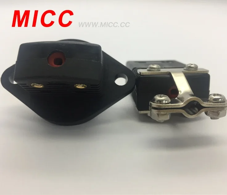 MICC Easy to wire With Clamp Black OHB-TTSJ-MF  Omega Thermocouple Standard Connector