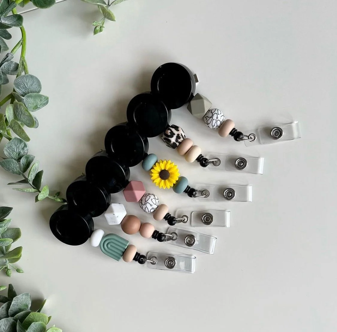 Wholesale BPA Free DIY Baby Pacifier Chain Baby Teeth Beads Chewing Toys Tuba Focal Silicone Charms For Pens