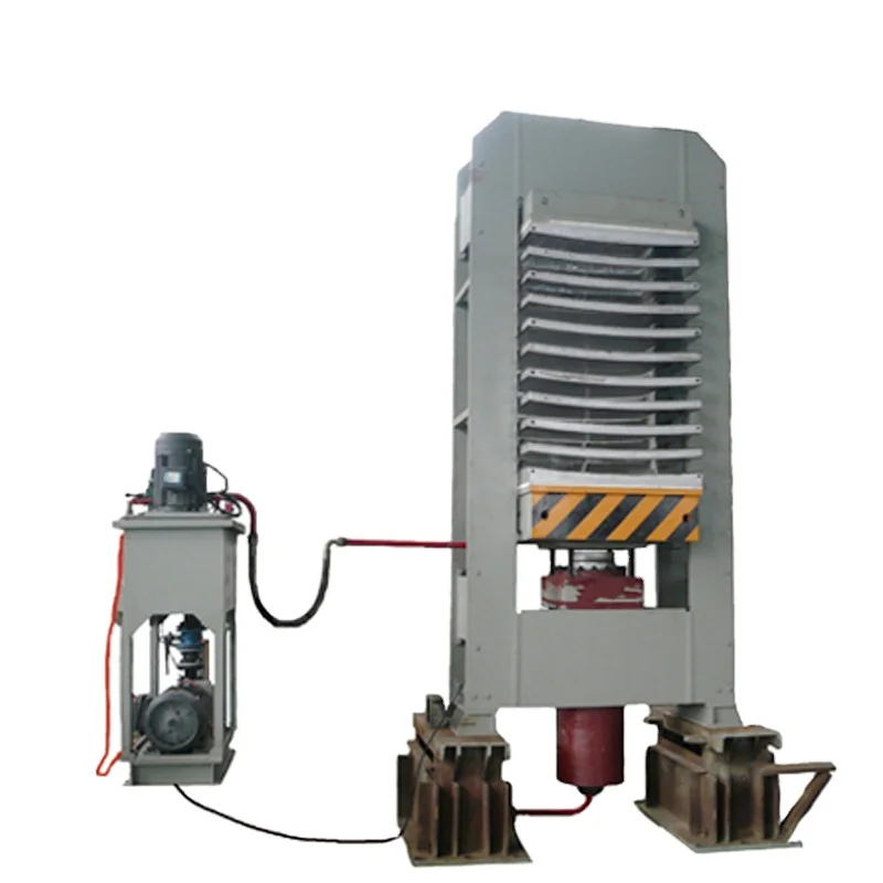 Curve plywood press machine