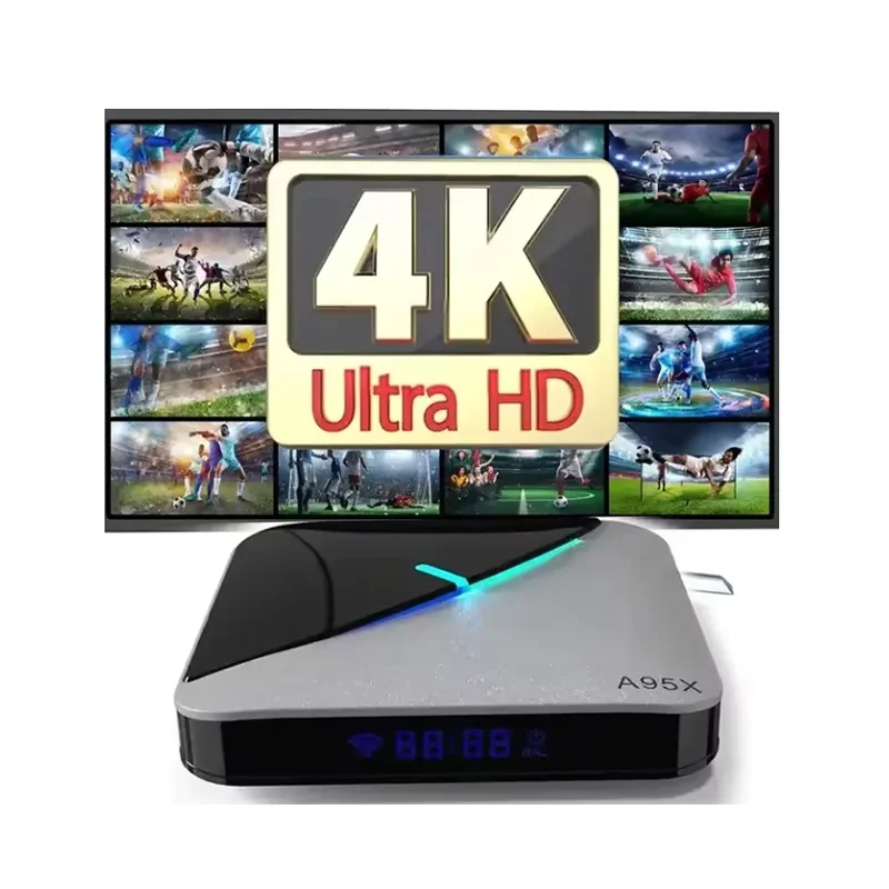 Высокое качество Android 4K 8K UHD сильная IPTV Box 24 часа Бесплатный тестовый код