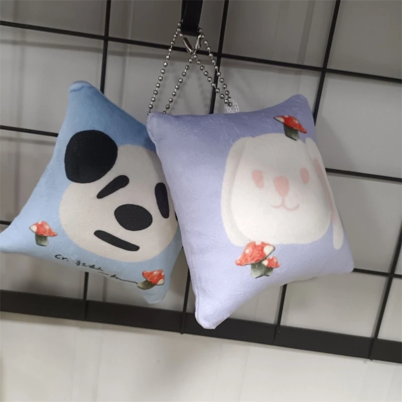 Custom Made Mini Dakimakura Pillow Small Custom Cat Dog Pillow Keychains Pendants Anime Gifts Keychain
