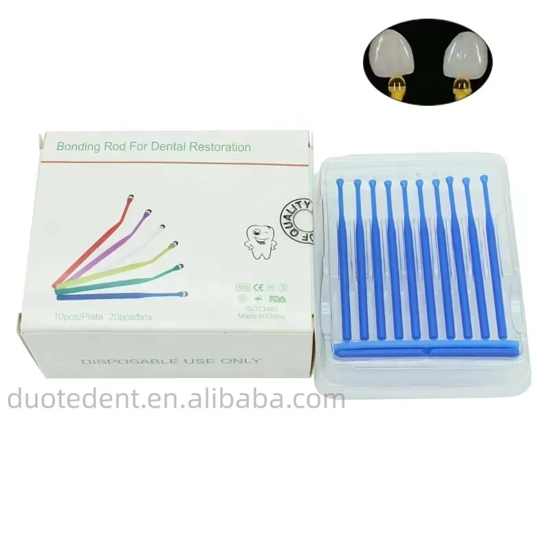 Dental Adhesive Glue Tip Applicator Bonding Sticks Applicator All porcelain crown veneer bonding rod