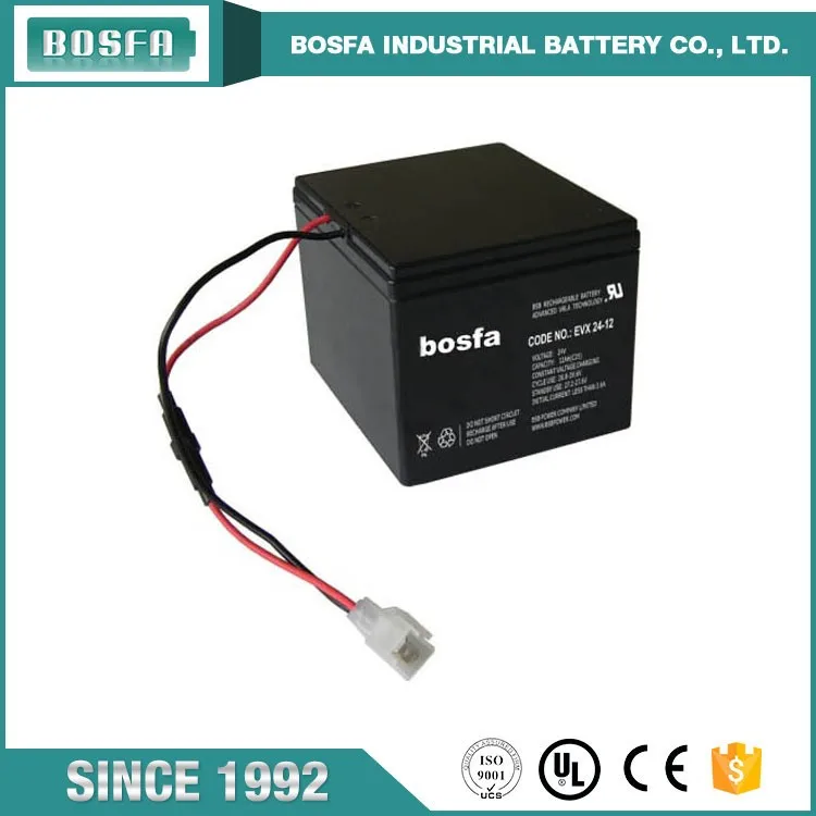 rechargeable electric bike battery 24v 12ah EVX24-12ah