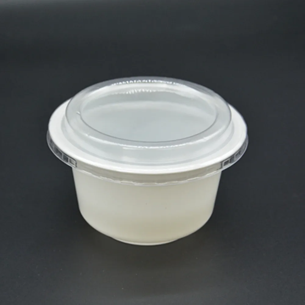 8 oz Disposable plastic food grade PP 230ml frozen yogurt cups with lids