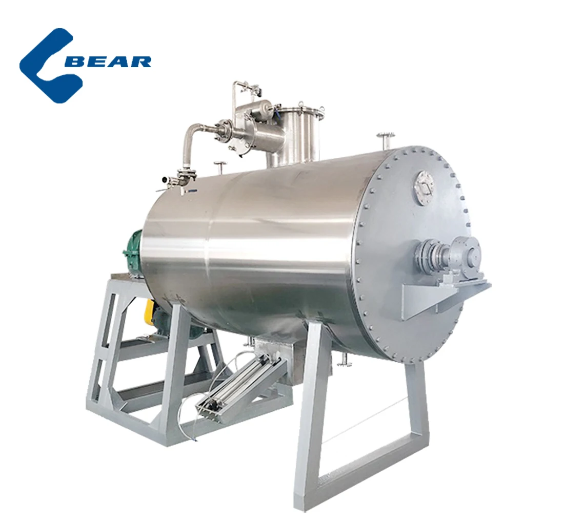 Iron hydroxide vacuum rake dryer nitrotoluene dryer chemical stainless steel dryer