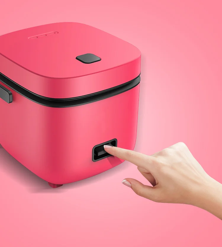 Whole Sale 1.2L Portable Travel Mini Smart Multi-function Rice Cooker Non-stick