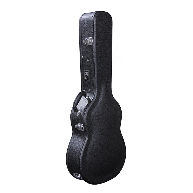 Wholesale Custom Wooden Guitar Case Leather Material High Quality Anti-collision Hard Shell Case For Acoustic Electric Guitar