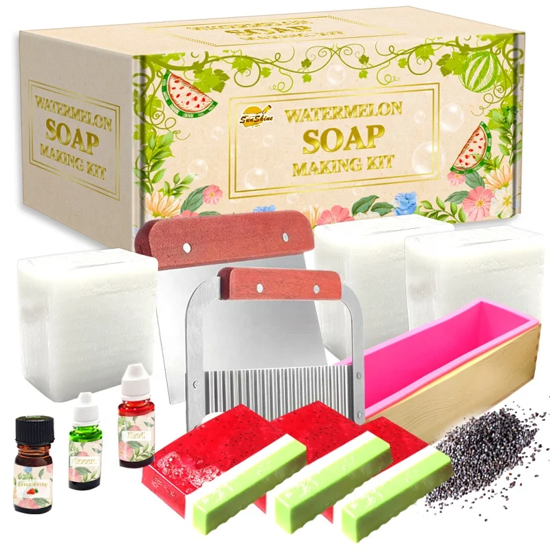 Custom DIY Soap Making Soap DIY Craft with Shea Butter Soap Base for Adults and Kids