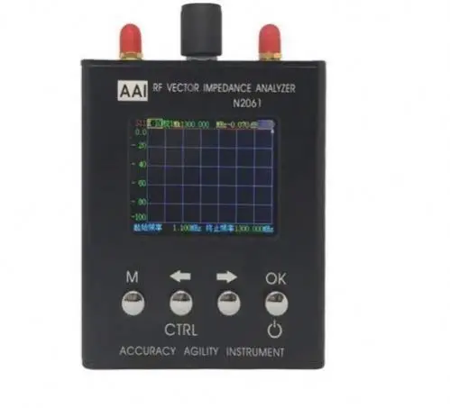 1,1 МГц-1,3 ГГц N2061SA УФ RF векторный импеданс SWR антенный анализатор Измеритель