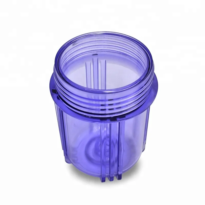 High Quality 5' Inch Transparent Water Filter Housing for filter cartridges in RO system