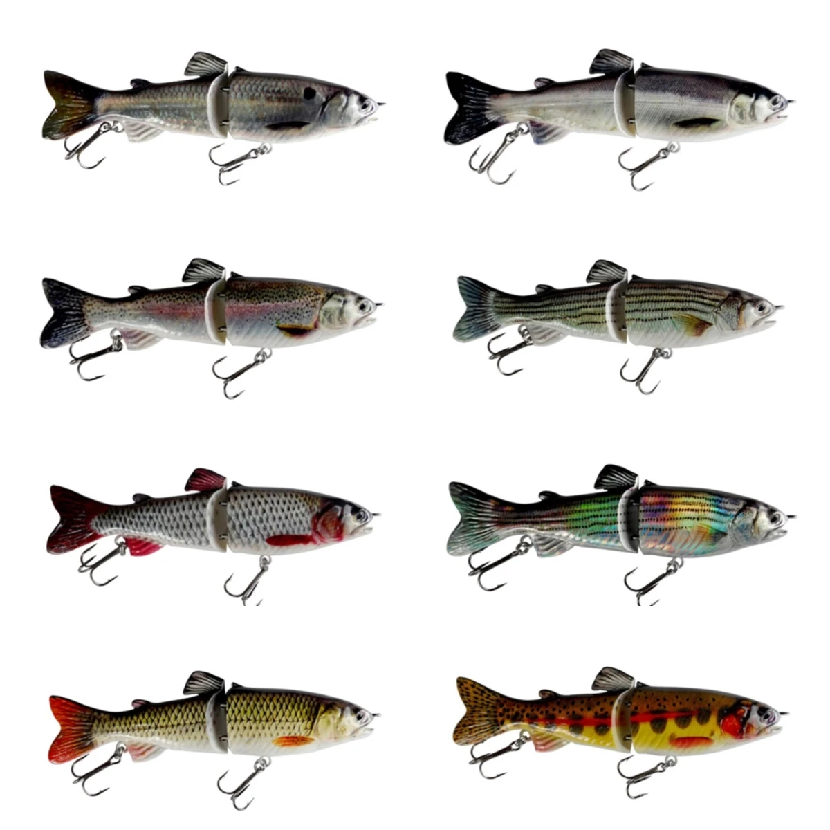 Top Right MJ503 66g 185mm Bass Hard Swimbait Glide Baits For Pike Bass Fishing Lure Pesca
