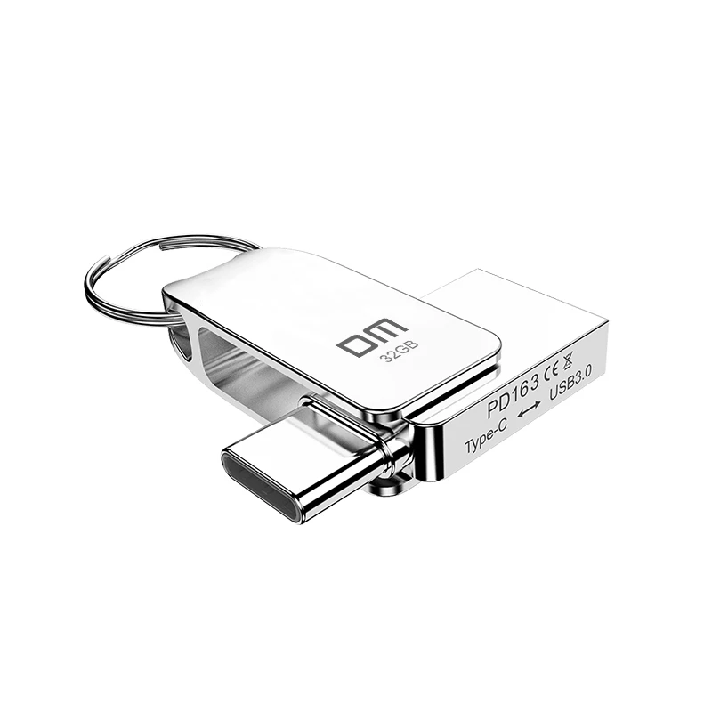 DM New type c USB flash drive for phone and PC PD163