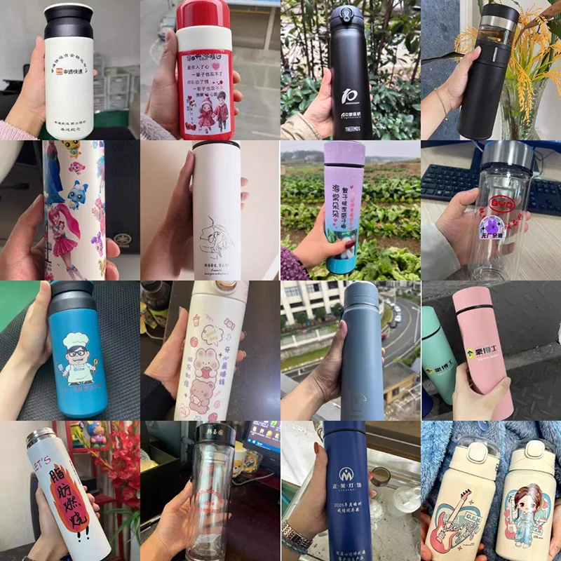 XDH6913 Customized Logo Vacuum Double Wall Drink Bottle Promotion Gift Custom Metal/Aluminum/Stainless Steel Sports Water Bottle