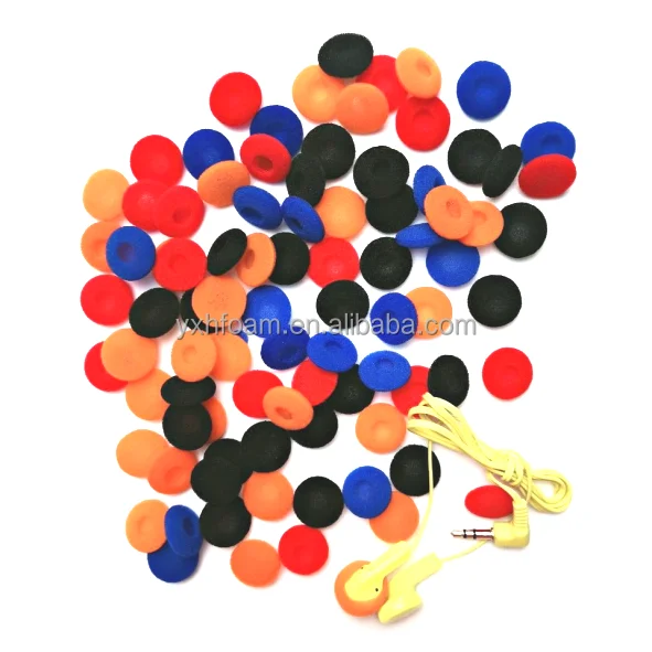 Free shipping Foam Sponge Replacement Earbud Earphone Headphone Ear Pads Accessories For iPhone