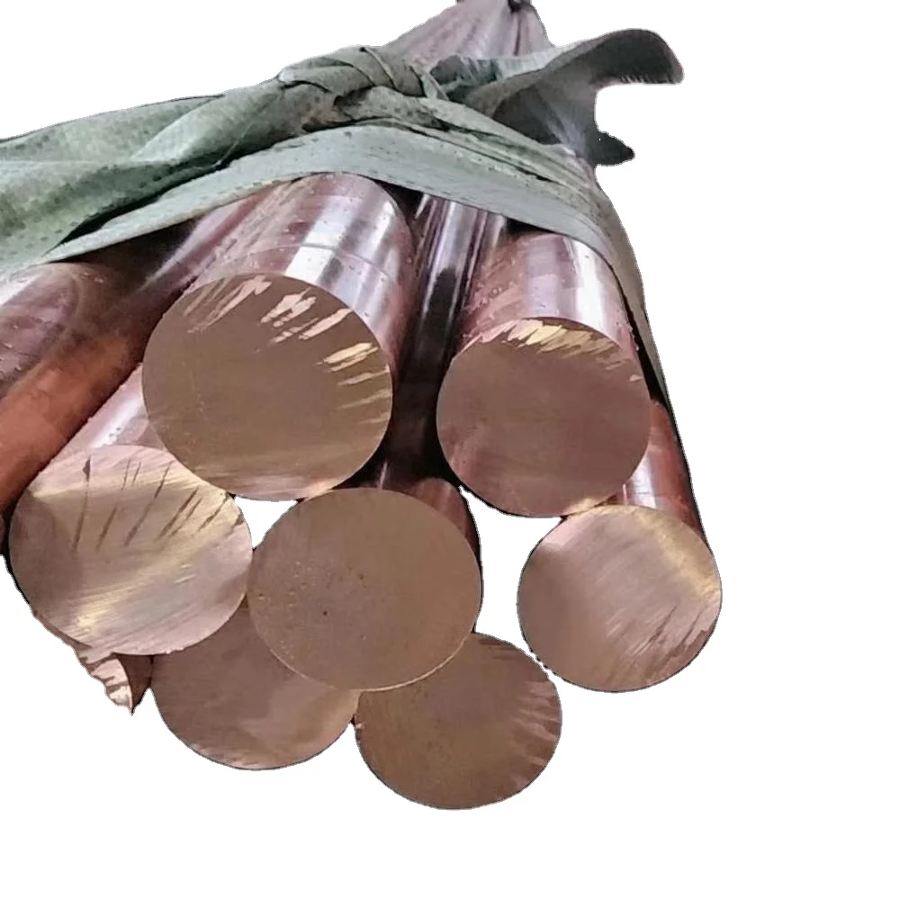 Beryllium Copper Bar Beryllium Copper Rod/  Bar Copper Rod C17200 Beryllium Bronze Rod Mold