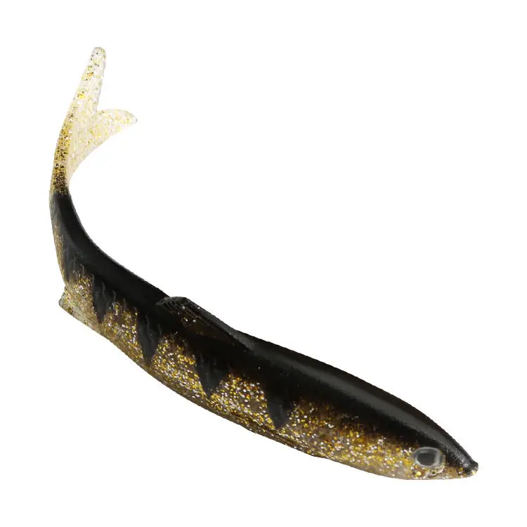 Newbility Wobbler Soft Fishing Lure 5inch 0.5oz Easy Shiner Jig Lure Swimbait Silicone Soft Bait