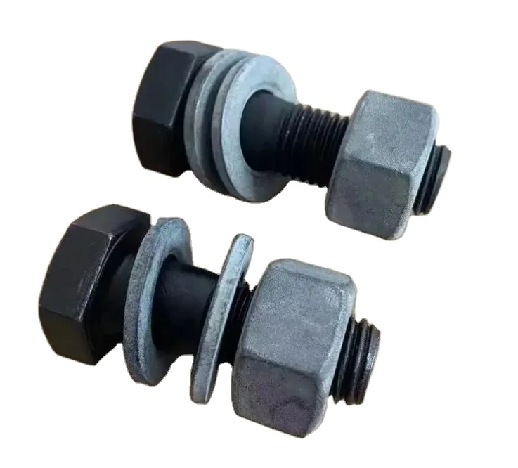 Chinese supplier of 10.9 grade Large Hex Head Structural Heavy Bolt with Nut and Washers