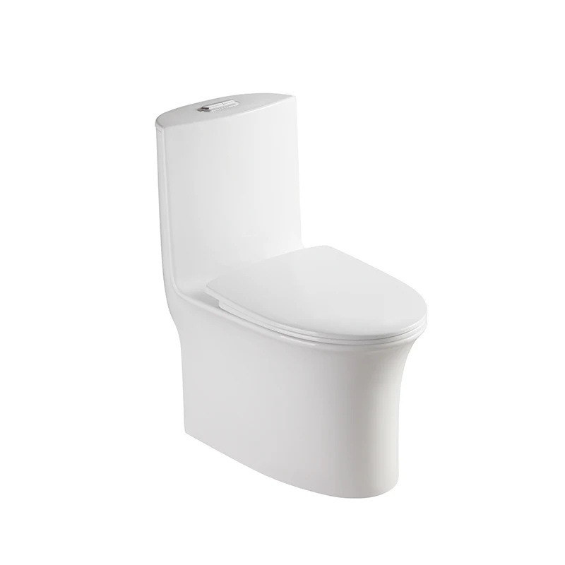 Cheap Sanitary Ware Bathroom Ceramic Wc Toilet Set Washdown One Piece Toilet Water 250mm  Closet