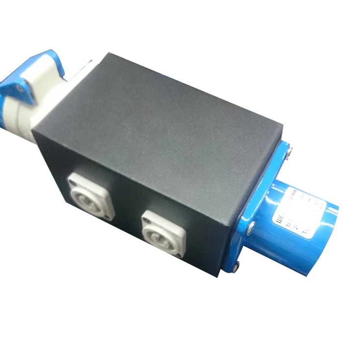4way Powercon Splitter outlet box for pro audio