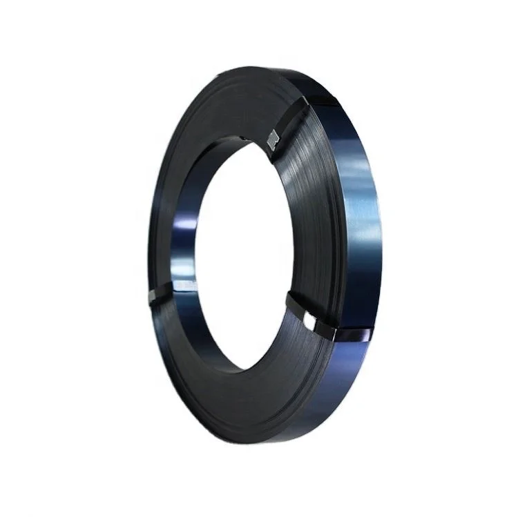 Professional Manufacturer Blue Tempered Waxed Steel Strapping Tape Metal Band For Asian Market