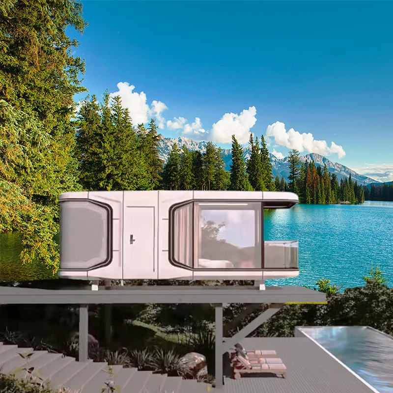 High Quality Luxury Modern Modular Prefab Capsuled Housed Houses Container Mobile Capsule Hotel