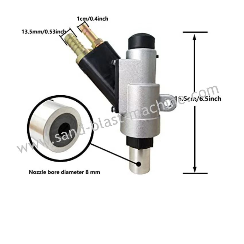 Sand Blast Gun Vapor Sandblaster Gun Kit Boron carbide sand blasting nozzle Water Sandblaster Machine Blasting Gun